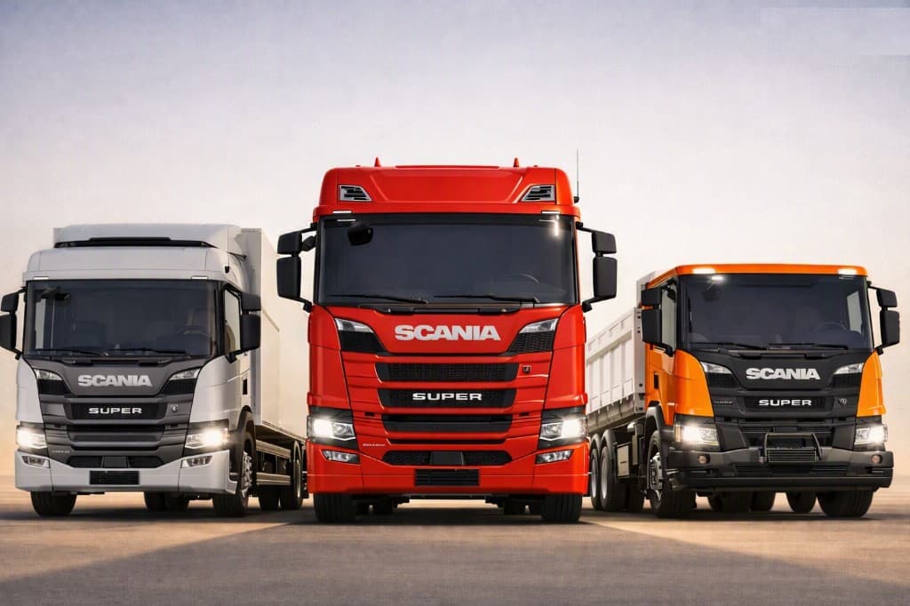 Flota Scania de Transportes Santa Julliet